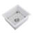 Quartz 18" L X 16" W Undermount Bar Sink With Grid And Strainer