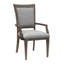 Table de salle à manger extensible Classic 7 pièces avec 2 fauteuils et 4 chaises d'appoint-2140123637