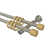 Stainless Steel/Beech Lacquered