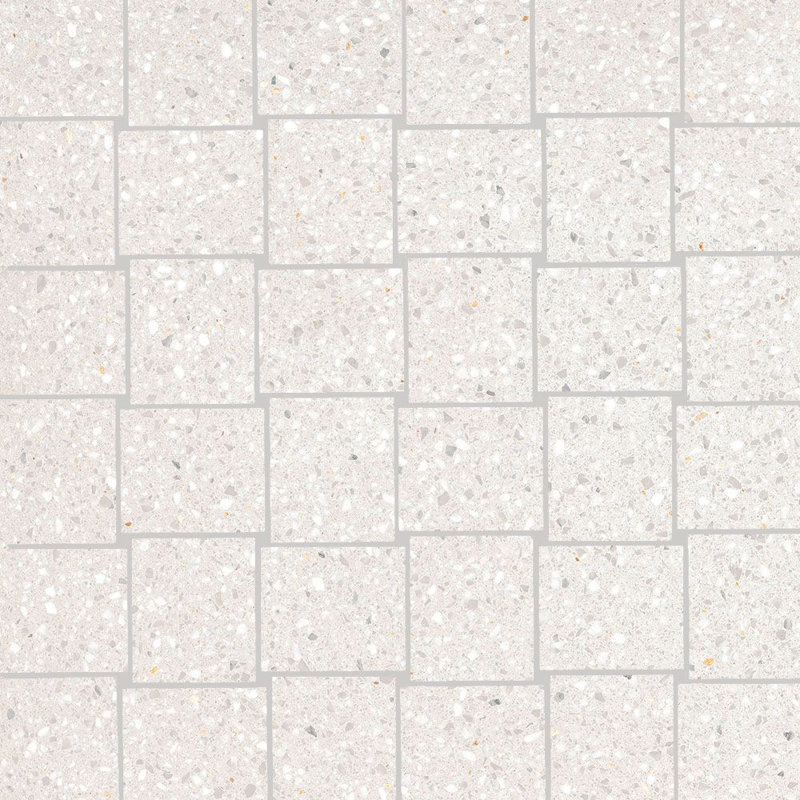 Terrazza Intreccio Mosaic Bianco, Bianco