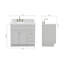 Ensemble de meuble-lavabo simple 37 po Abell-1139134460