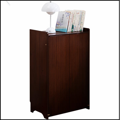 Bureau pliant en bambou, conception pliable pour les petits espaces, bureau d'ordinateur avec rangement caché, style Mid-Century pour le bureau à domicile et la chambre à coucher