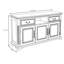 Buffet de restaurant multifonctionnel