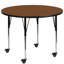 Table ronde mobile en stratifié Goddard-12526355-12526358