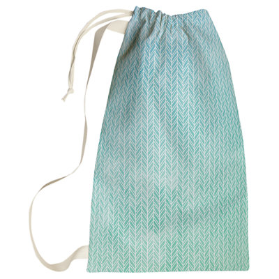 Sac à linge chevrons