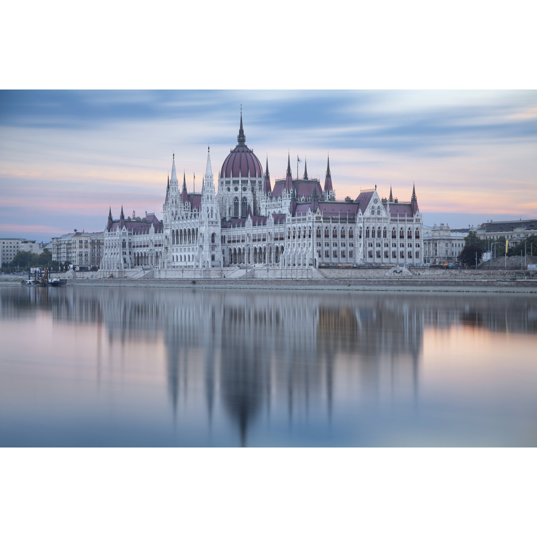 Budapest - Foto ohne Rahmen auf Leinwand