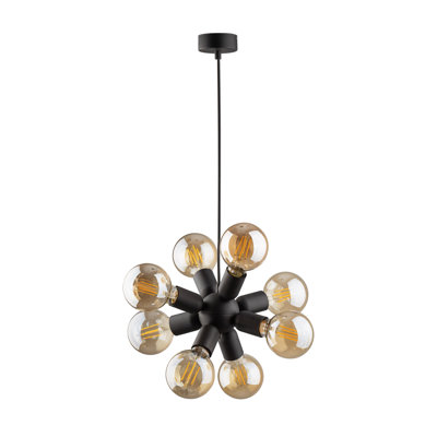 Annessia 8 - Light Stainless Steel Sputnik Pendant