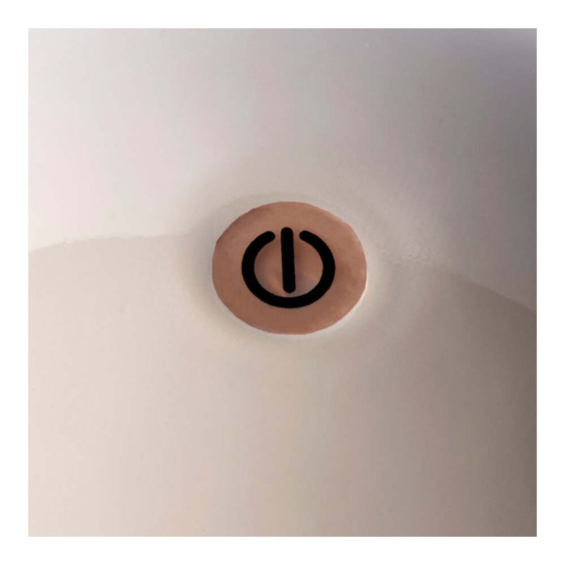 Bobbin LED Table Lamp, Cappuccino
