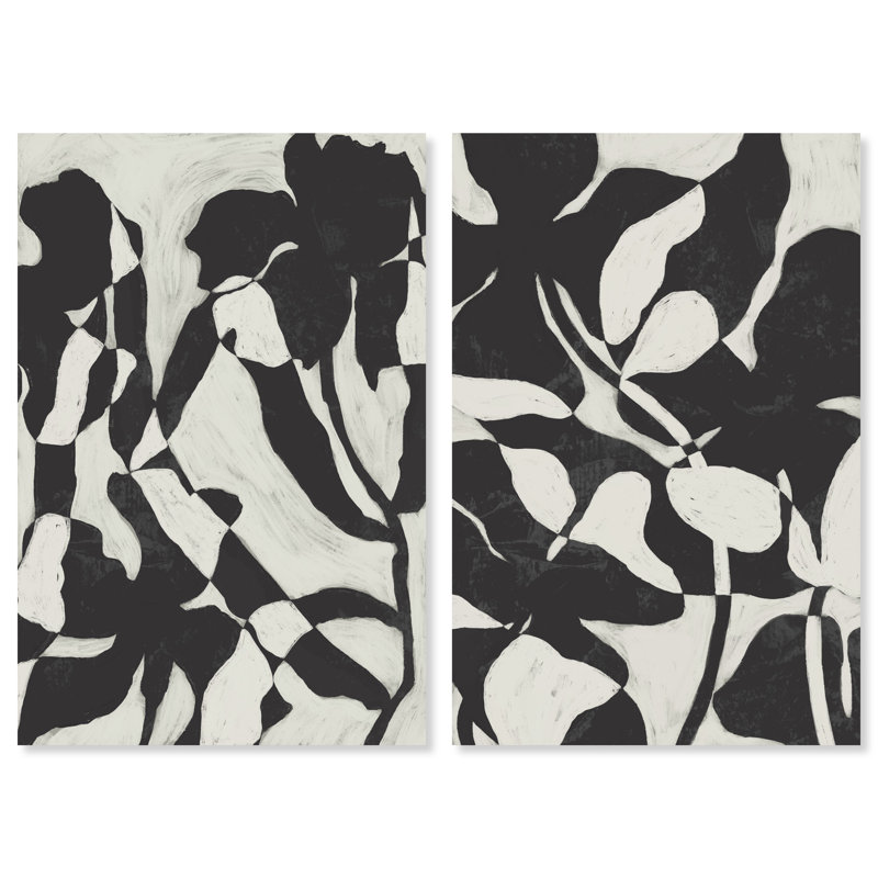 Contrast Nature Set Set by Oliver Gal, 30"H x 20"W, Gallery Wrapped