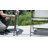 Square Glass Outdoor Folding Side Table-1872010582