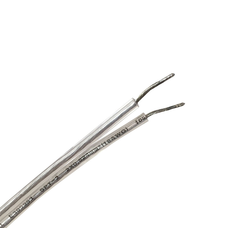 Replacement Lamp Cord, Clear Silver