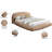 Genesis Teddy Fabric Bed-102401317-102401318