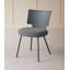 Chaise de salle à manger rembourrée en plastique moderne et simple-1375754580