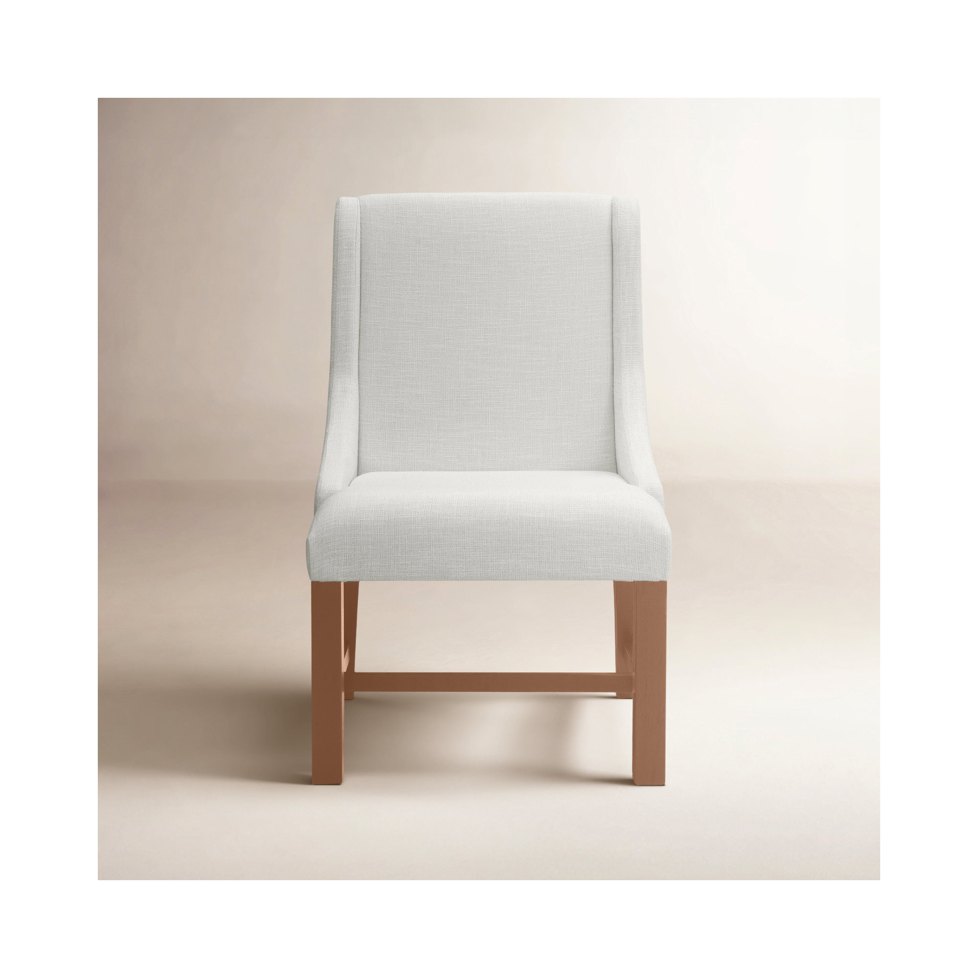 Mya Upholstered Dining Chair, Brown