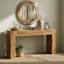 63-Inch Solid Wood Console Table-1278523474