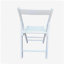 CHAISE PLIABLE - 2 / S, STYLE PLIABLE - BLANC