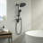Complete Shower System with Slide Bar