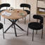 50cm H Cotton Blend Upholstered Metal Side Chair-114193735-123191244