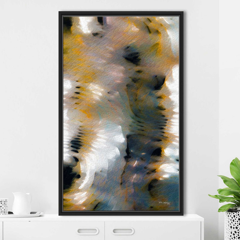 «Isaiah 28: 2 Tempest (Vertical)» par Mark Lawrence, reproduction, Cadre flottant noir, H 51,5 po x l 31,5 po x P 2 po