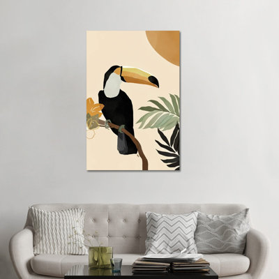 Impression d’art graphique, "Toucan" par Brie Nicole