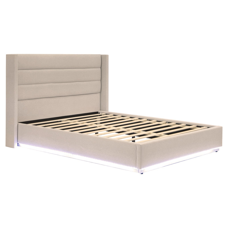 Lit plateforme avec lumière DEL