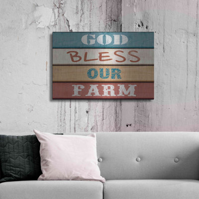 «Farm Sentiment IV» par Alonzo Saunders, art mural en métal