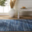 Tapis bleu marine / crème Kohdyn Everen-112272551
