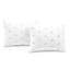 Ensemble d'édredon 3 pièces en microfibre blanche-1760506848