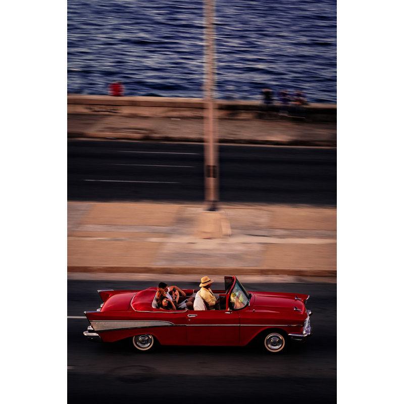 Car Driving, 60.96cm H x 91.44cm W