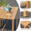 Table d'extérieur 44,1 L x L 28,1