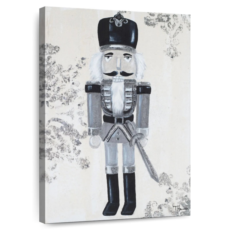 Lelend Gray Nutcracker I, 51" H x 34" W