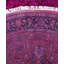 Overdyed Hand-Knotted Wool Modern-Contemporary Purple Area Rug 6' 1" x 6' 1"