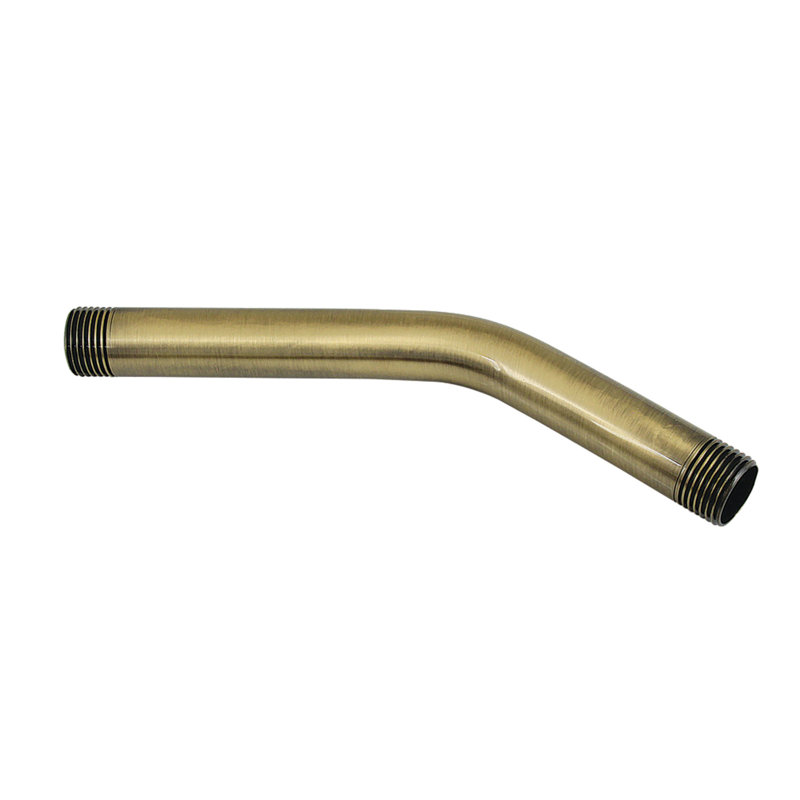Bras de douche en laiton Kingston, 8 po, Laiton antique