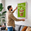 Matcha Parfait Poster Typography - Wrapped Canvas-1543652881-1543652906