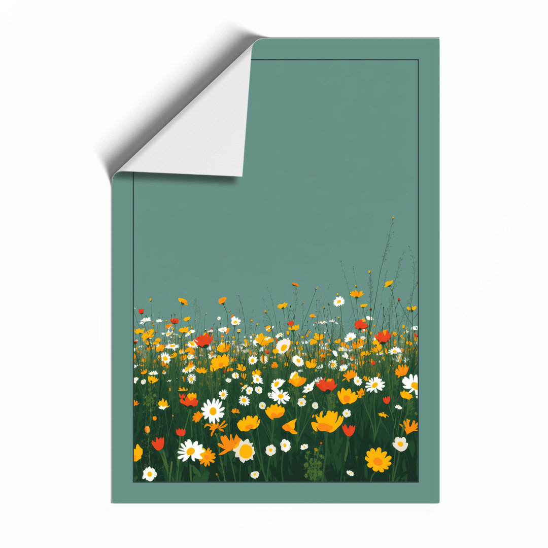 Meadow Bloom Botanical - Framed Print