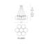 Cosmic 7 - Light Chandelier