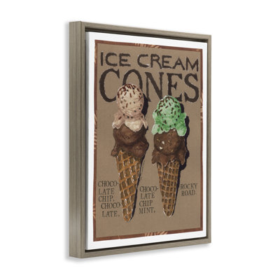 «Ice Cream Cones» par Nancy Overton