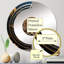 Pluie - Miroir mural demi-cercle-1789543471