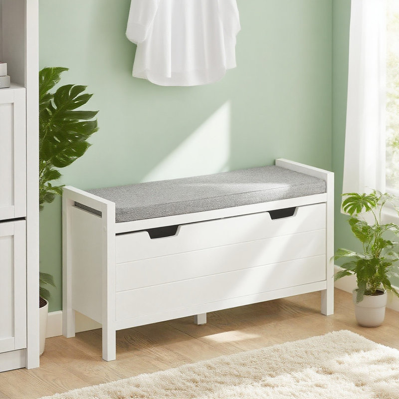 Creline Polyester Upholstered Storage Bench