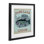 Bass Lake Lodge, reproduction sous verre, design par Lula Bijoux & co.