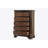 Traditional Style 5-Drawer Chest With Metal Drawer Pulls
