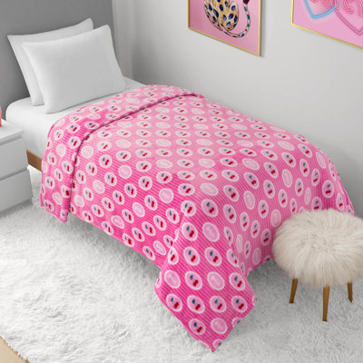 Juicy Couture Plush 60" x 90" Oversized Throw Blanket