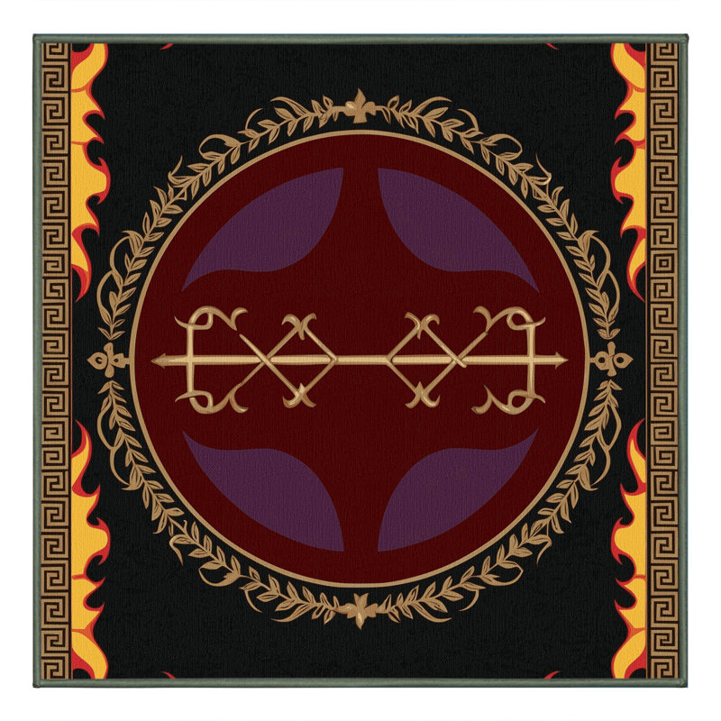 Radiant Canopy Rug, Square 7'