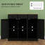 Armoire de rangement moderne, armoire d'appoint de salon, armoire de cuisine-440904724