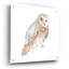 «Barn Owl VI» par Chris Paschke - Art textuel sans cadre-1634390244