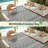 5X8 Ft Outdoor Rug, Boho Grey Area Rug For RV Camping Picnic Beach Balcony Patio-1655748334