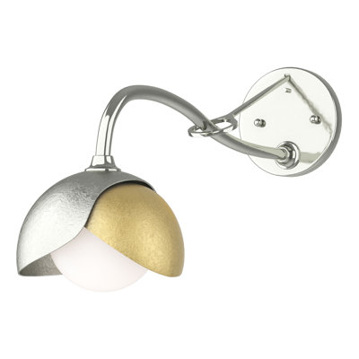 Brooklyn 1 - Light Hardwired Armed Sconce