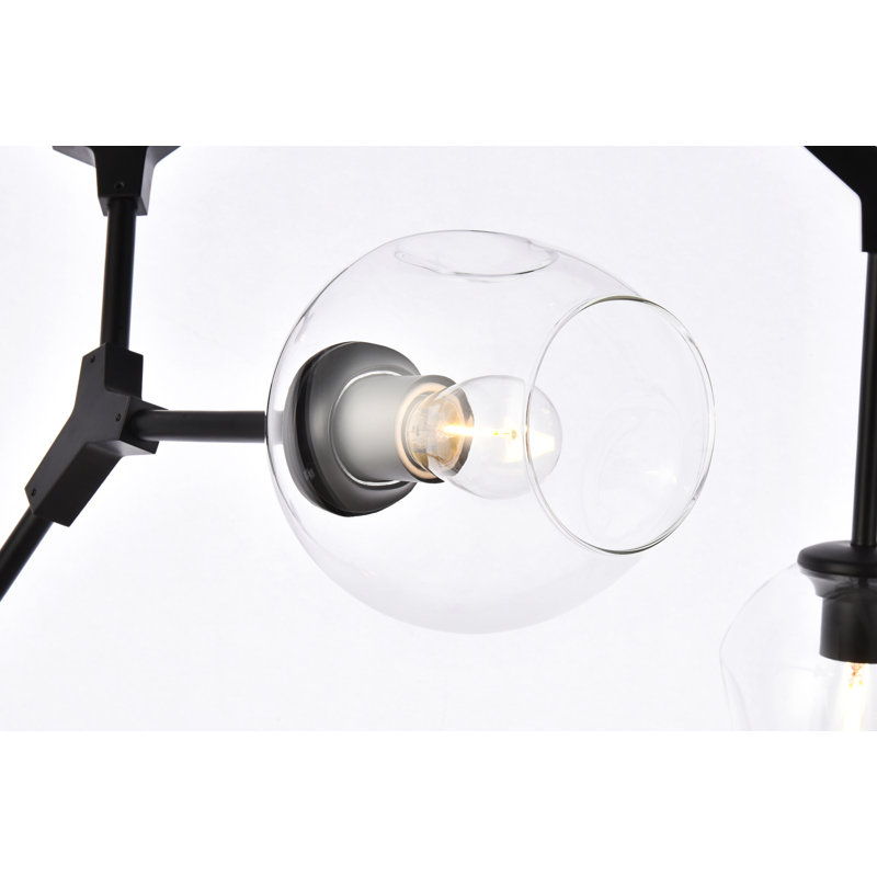 Lustre spoutnik 11 lumières Kalish , Noir