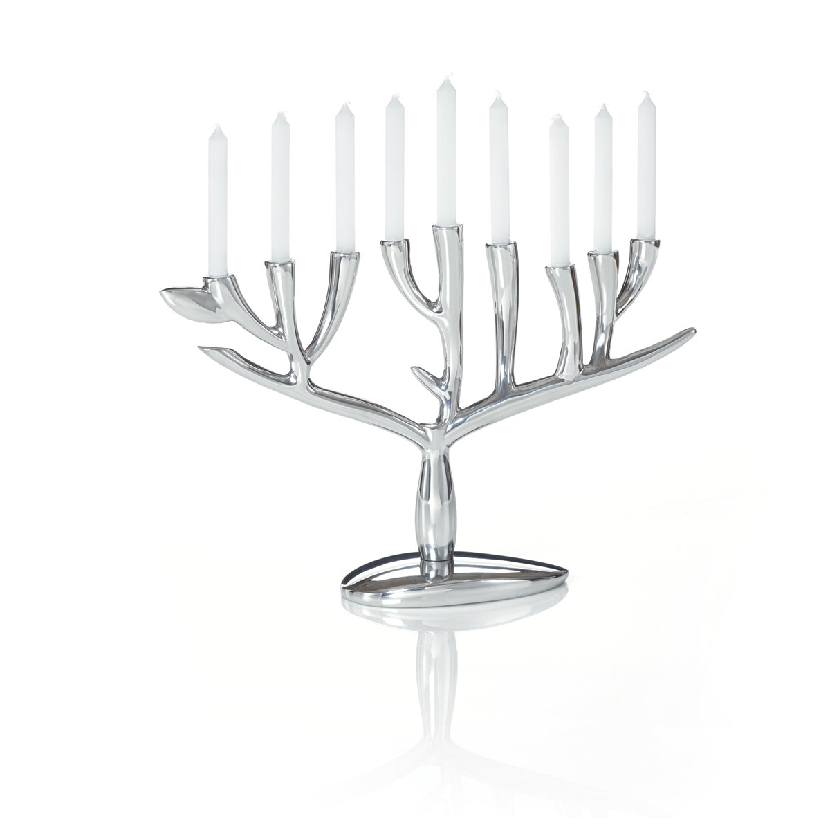 Nambe Tree of Life Menorah