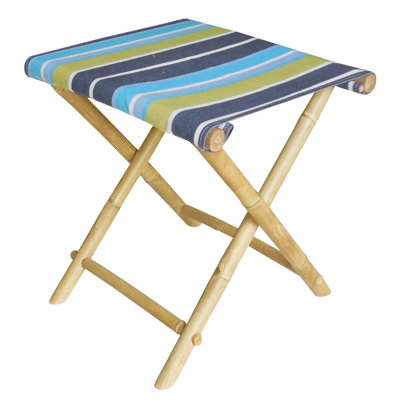 Angus Bamboo Accent Stool